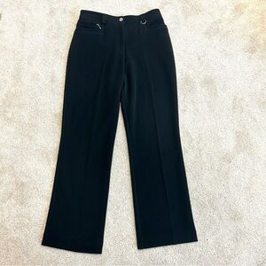 Bellissima black trouser dress pants Sz 8